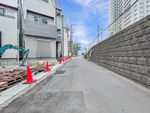 【神奈川県/川崎市幸区戸手】川崎市幸区戸手4丁目　新築戸建　9号棟 前面道路