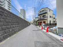 【神奈川県/川崎市幸区戸手】川崎市幸区戸手4丁目　新築戸建　9号棟 前面道路