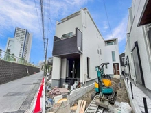 【神奈川県/川崎市幸区戸手】川崎市幸区戸手4丁目　新築戸建　9号棟 外観：全10棟　写真中央