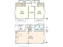 【神奈川県/横浜市瀬谷区本郷】横浜市瀬谷区本郷2丁目中古戸建 間取り図