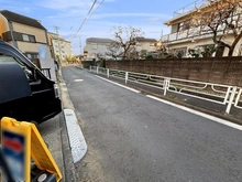 【神奈川県/横浜市港北区新吉田東】横浜市港北区新吉田東1丁目　中古戸建 前面道路