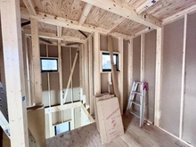 【神奈川県/川崎市宮前区西野川】宮前区西野川2丁目　新築戸建 建築中の内観