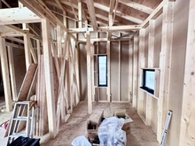 【神奈川県/川崎市宮前区西野川】宮前区西野川2丁目　新築戸建 建築中の内観