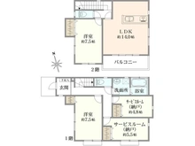 【東京都/八王子市中野上町】東京都八王子市中野上町4丁目　中古戸建 間取り図