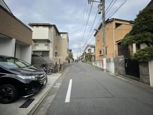 【東京都/大田区田園調布本町】大田区田園調布本町　中古戸建 前面道路