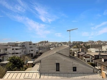 【神奈川県/川崎市高津区梶ケ谷】川崎市高津区梶ケ谷3丁目　中古戸建 眺望：屋上より