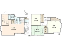 【神奈川県/横浜市鶴見区北寺尾】横浜市鶴見区北寺尾3丁目　中古戸建 間取り図