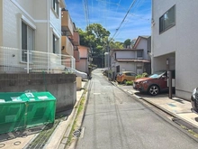 【神奈川県/横浜市鶴見区東寺尾東台】横浜市鶴見区東寺尾東台　中古戸建 前面道路