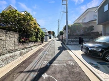 【神奈川県/横浜市磯子区田中】横浜市磯子区田中1丁目　中古戸建 前面道路