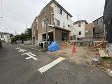 【神奈川県/川崎市宮前区初山】宮前区初山2丁目　新築戸建 建築中の外観