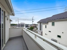 【神奈川県/川崎市高津区向ケ丘】高津区向ヶ丘新築戸建て10号棟 バルコニー