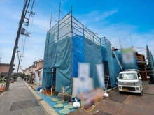 【神奈川県/川崎市宮前区野川本町】野川本町1丁目2号棟 建築中の外観：全4棟