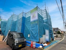 【神奈川県/川崎市宮前区野川本町】野川本町1丁目2号棟 建築中の外観：全4棟