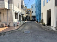 【神奈川県/川崎市高津区溝口】高津区溝口6丁目 新築戸建1号棟 前面道路