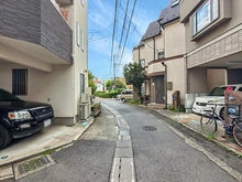 【神奈川県/川崎市高津区溝口】高津区溝口6丁目 新築戸建1号棟 前面道路