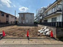 【神奈川県/川崎市高津区千年】高津区千年新築戸建てB棟 現地（建築前）：全2棟　右側
