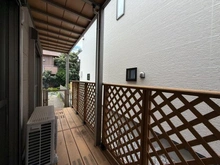 【神奈川県/川崎市宮前区西野川】西野川3丁目　中古戸建 敷地内