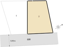 【神奈川県/川崎市宮前区馬絹】川崎市宮前区馬絹3丁目 新築戸建 2号棟 区画図