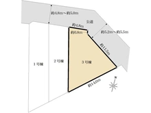 【神奈川県/横浜市旭区上白根町】旭区上白根町 新築戸建 3号棟 区画図