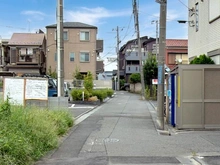 【神奈川県/川崎市幸区小倉】幸区小倉5丁目新築戸建 1号棟 前面道路
