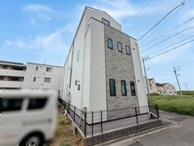【神奈川県/川崎市幸区小倉】幸区小倉5丁目新築戸建 1号棟 外観：全2棟　正面