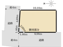 【神奈川県/川崎市幸区小倉】幸区小倉5丁目新築戸建 1号棟 区画図