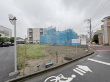 【神奈川県/川崎市中原区上小田中】中原区上小田中2丁目 新築戸建2号棟 現地（建築前）：全2棟・右の奥側