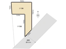【神奈川県/川崎市宮前区平】宮前区平5丁目　新築戸建2号棟 区画図