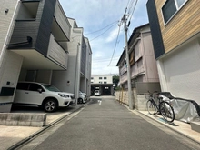 【神奈川県/川崎市川崎区中島】川崎区中島2丁目　戸建て 前面道路