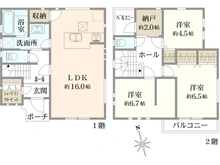 【神奈川県/大和市代官】大和市代官3丁目 中古戸建 間取り図