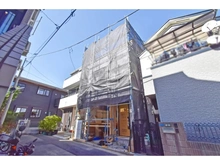 【神奈川県/川崎市高津区溝口】溝口三丁目　新築戸建 建築中の外観