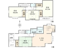 【神奈川県/川崎市宮前区菅生ケ丘】宮前区菅生ケ丘　中古戸建 間取り図