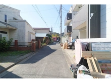 【神奈川県/横浜市鶴見区朝日町】鶴見区朝日町2丁目　新築戸建　2号棟 前面道路