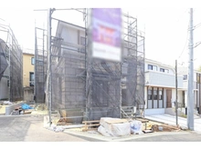 【神奈川県/川崎市高津区久末】高津区久末 新築戸建　9号棟 建築中の外観