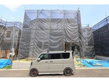 【神奈川県/川崎市高津区久末】高津区久末 新築戸建　13号棟 建築中の外観