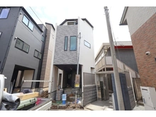 【神奈川県/川崎市中原区宮内】川崎市中原区宮内3丁目　新築戸建　2号棟 建築中の外観