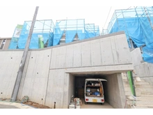 【神奈川県/川崎市宮前区水沢】川崎市宮前区水沢3丁目　新築戸建　6号棟 建築中の外観