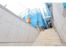 【神奈川県/川崎市宮前区水沢】川崎市宮前区水沢3丁目　新築戸建　6号棟 建築中の外観