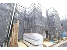 【神奈川県/川崎市宮前区野川本町】宮前区野川本町1丁目 新築戸建　3号棟 建築中の外観