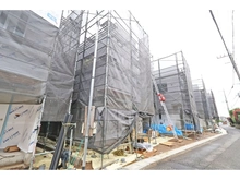 【神奈川県/川崎市宮前区野川本町】宮前区野川本町1丁目 新築戸建　4号棟 建築中の外観