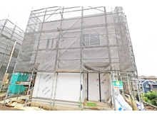 【神奈川県/川崎市宮前区野川本町】宮前区野川本町1丁目 新築戸建　8号棟 建築中の外観