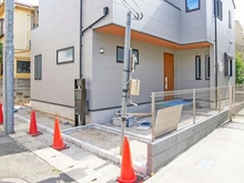 【神奈川県/川崎市中原区小杉陣屋町】川崎市中原区小杉陣屋町2丁目　新築戸建 建築中の外観