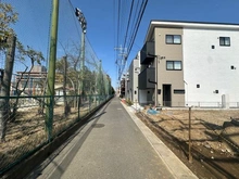 【千葉県/市川市大洲】市川市大洲四丁目新築戸建(2) 前面道路