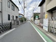 【東京都/中野区白鷺】鷺宮15期　新築戸建C号棟 前面道路