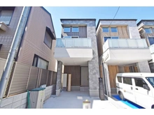 【東京都/新宿区西落合】西落合4丁目新築戸建3号棟 建築中の外観