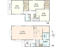 【東京都/三鷹市上連雀】三鷹市上連雀9丁目新築戸建 4号棟 間取り図
