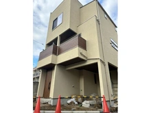 【東京都/三鷹市下連雀】三鷹市下連雀9丁目戸建 建築中の外観