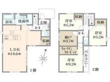 【東京都/三鷹市深大寺】三鷹市深大寺9期 間取り図