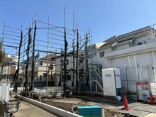 【東京都/三鷹市牟礼】KIS三鷹市 牟礼8期 建築中の外観：全1棟