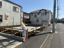 【東京都/三鷹市井口】三鷹市井口6期 新築戸建 建築中の外観